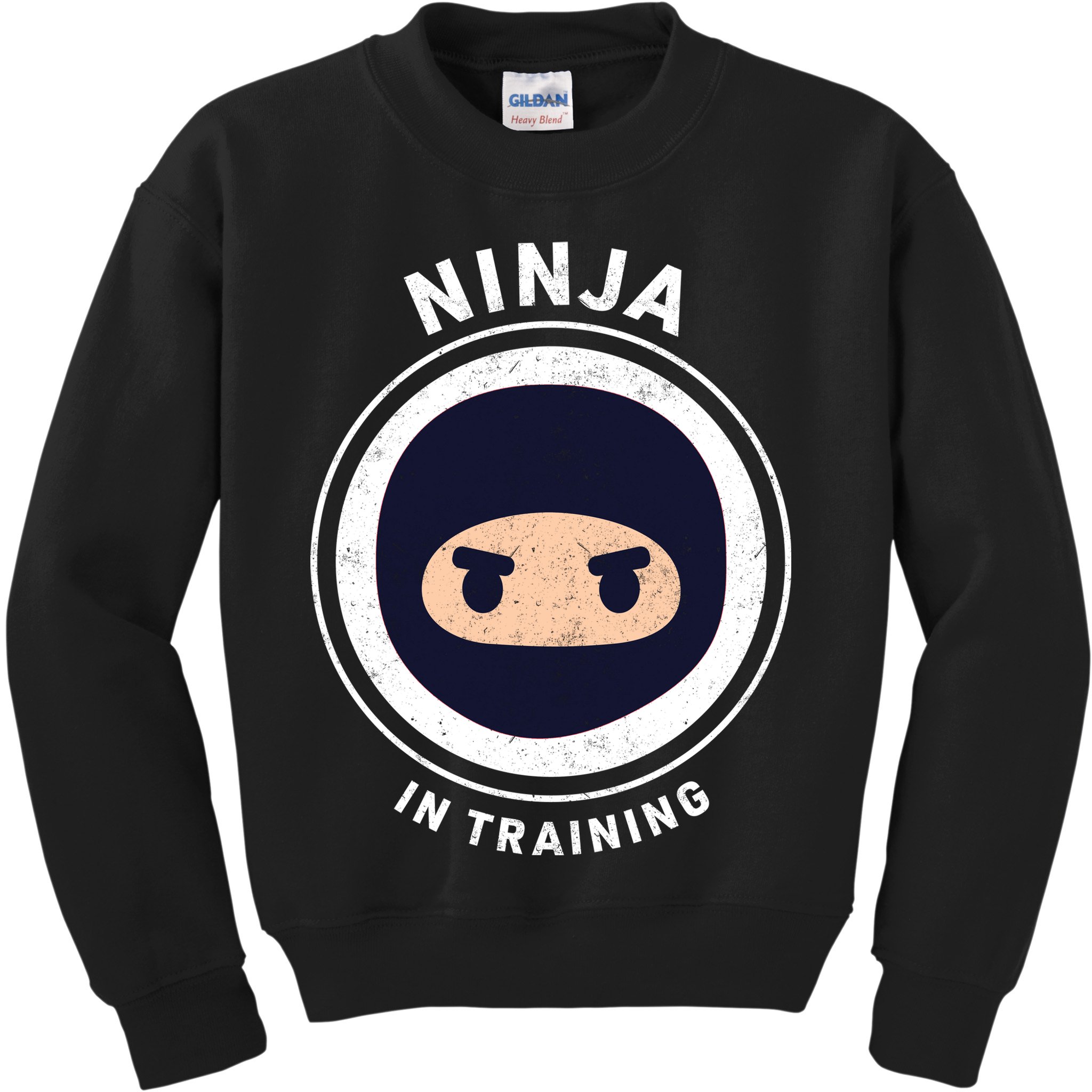Funny Ninja In Training 1 Kids Sweatshirt