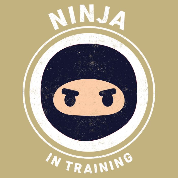 Funny Ninja In Training 1 Performance Shirt