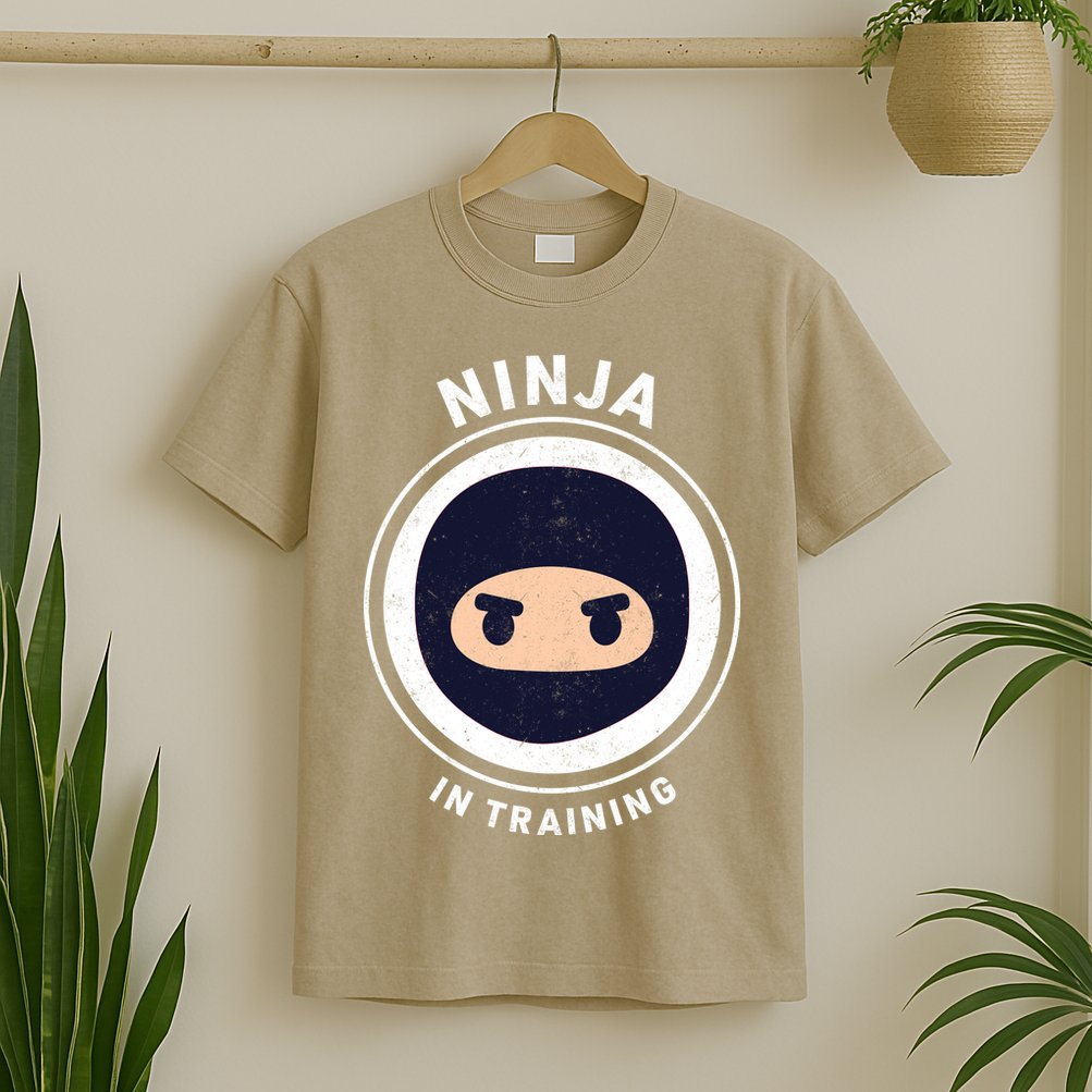 Funny Ninja In Training 1 T-Shirt