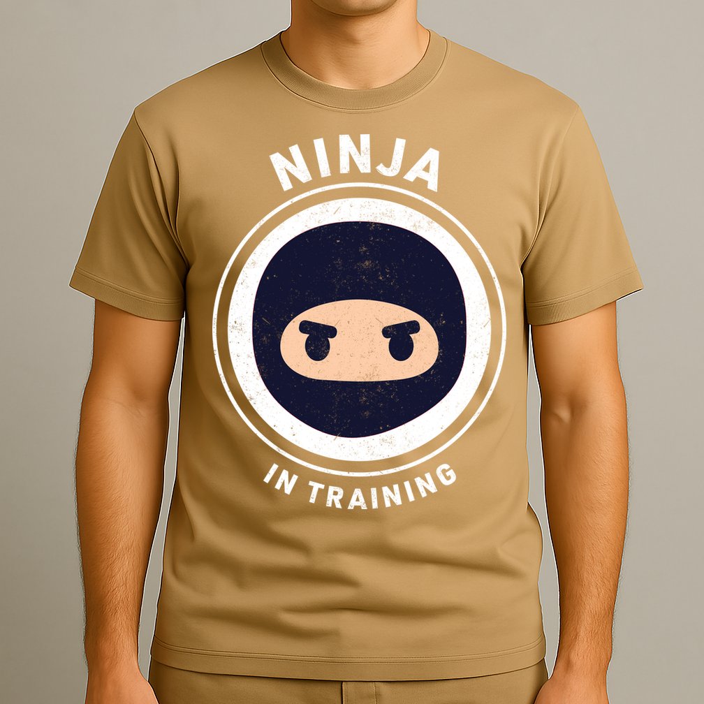Funny Ninja In Training 1 T-Shirt