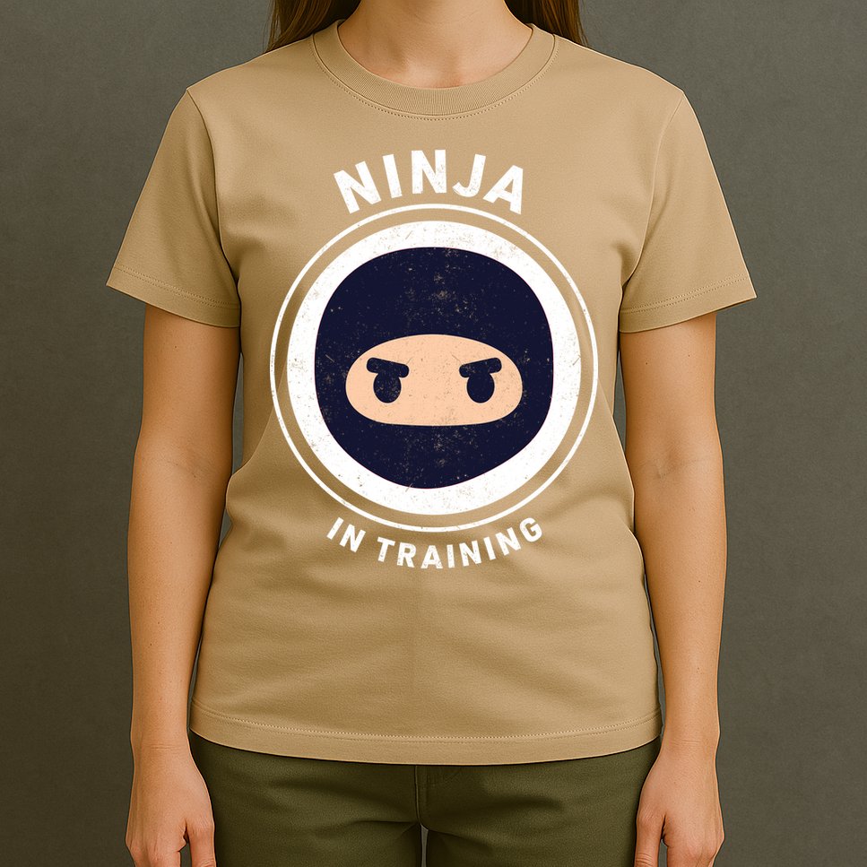 Funny Ninja In Training 1 T-Shirt