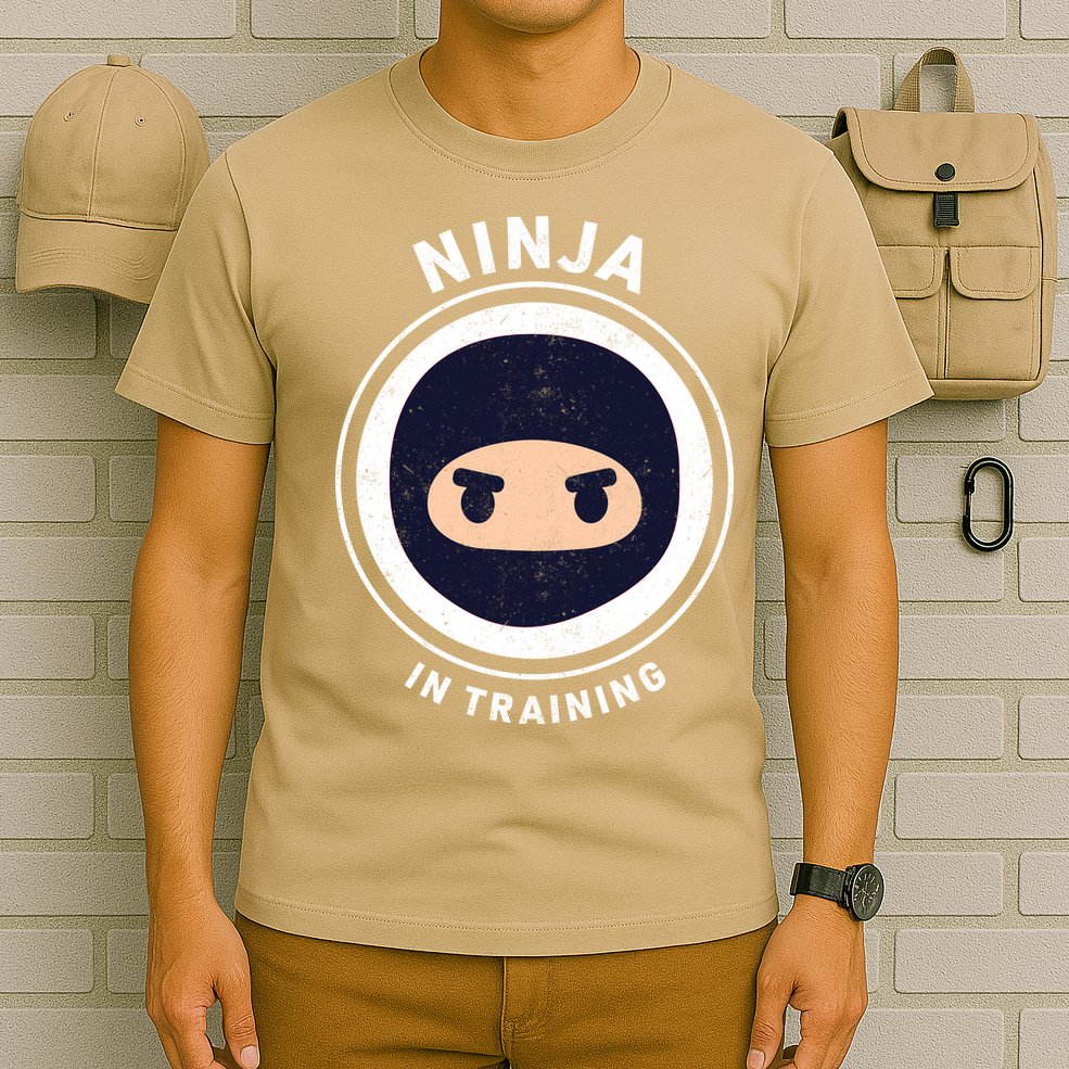 Funny Ninja In Training 1 T-Shirt