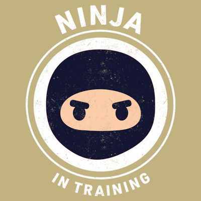 Funny Ninja In Training 1 T-Shirt