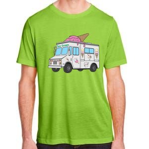 Funny Nostalgic Ice Cream Truck Summer Adventure Lover Meaningful Gift Adult ChromaSoft Performance T-Shirt