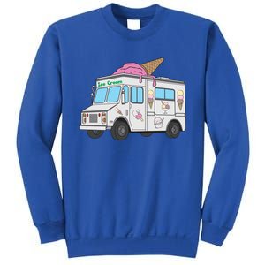 Funny Nostalgic Ice Cream Truck Summer Adventure Lover Meaningful Gift Sweatshirt