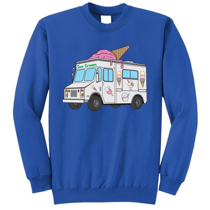 Funny Nostalgic Ice Cream Truck Summer Adventure Lover Meaningful Gift Sweatshirt