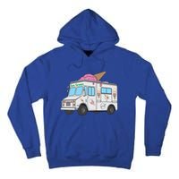 Funny Nostalgic Ice Cream Truck Summer Adventure Lover Meaningful Gift Tall Hoodie