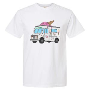 Funny Nostalgic Ice Cream Truck Summer Adventure Lover Meaningful Gift Garment-Dyed Heavyweight T-Shirt