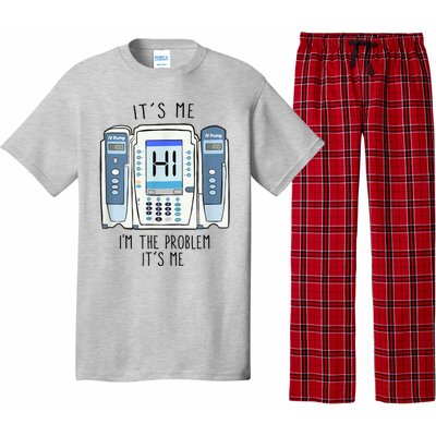 Funny Nurse Im The Problem IV Pump ER Icu Med Surg Rn Pajama Set