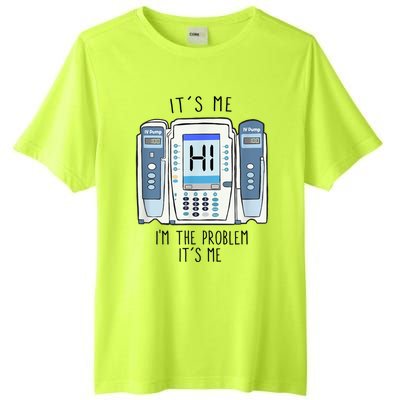 Funny Nurse Im The Problem IV Pump ER Icu Med Surg Rn Tall Fusion ChromaSoft Performance T-Shirt