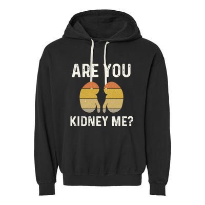 Funny Ney Joke Nephrology Nurse Dialysis Technician Tech Gift Garment-Dyed Fleece Hoodie