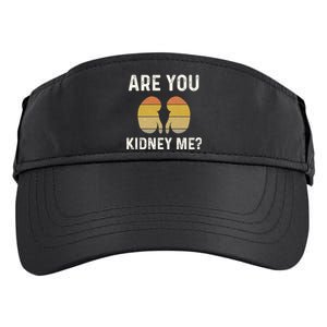 Funny Ney Joke Nephrology Nurse Dialysis Technician Tech Gift Adult Drive Performance Visor