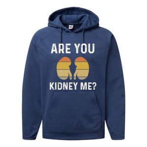 Funny Ney Joke Nephrology Nurse Dialysis Technician Tech Gift Performance Fleece Hoodie