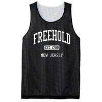 Freehold New Jersey Nj Js04 Vintage Athletic Sports Mesh Reversible Basketball Jersey Tank