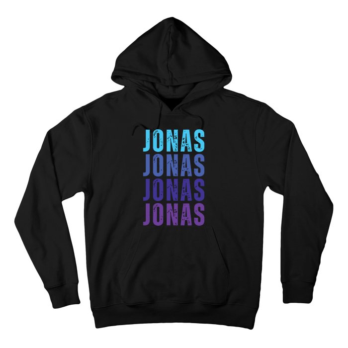 First Name Jonas I Love Jonas Hoodie