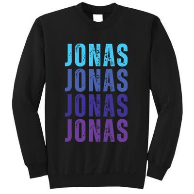 First Name Jonas I Love Jonas Sweatshirt