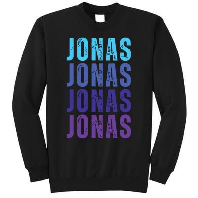 First Name Jonas I Love Jonas Sweatshirt