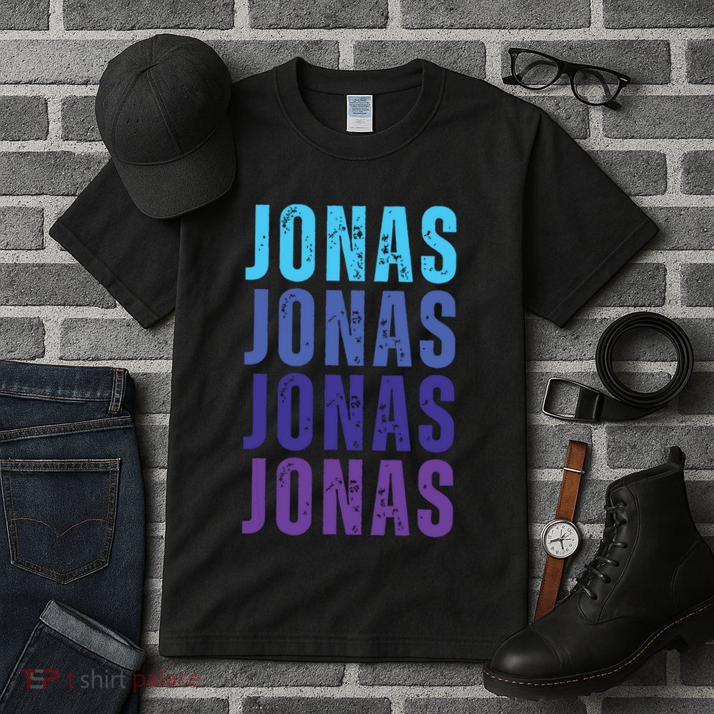 First Name Jonas I Love Jonas Tall T-Shirt