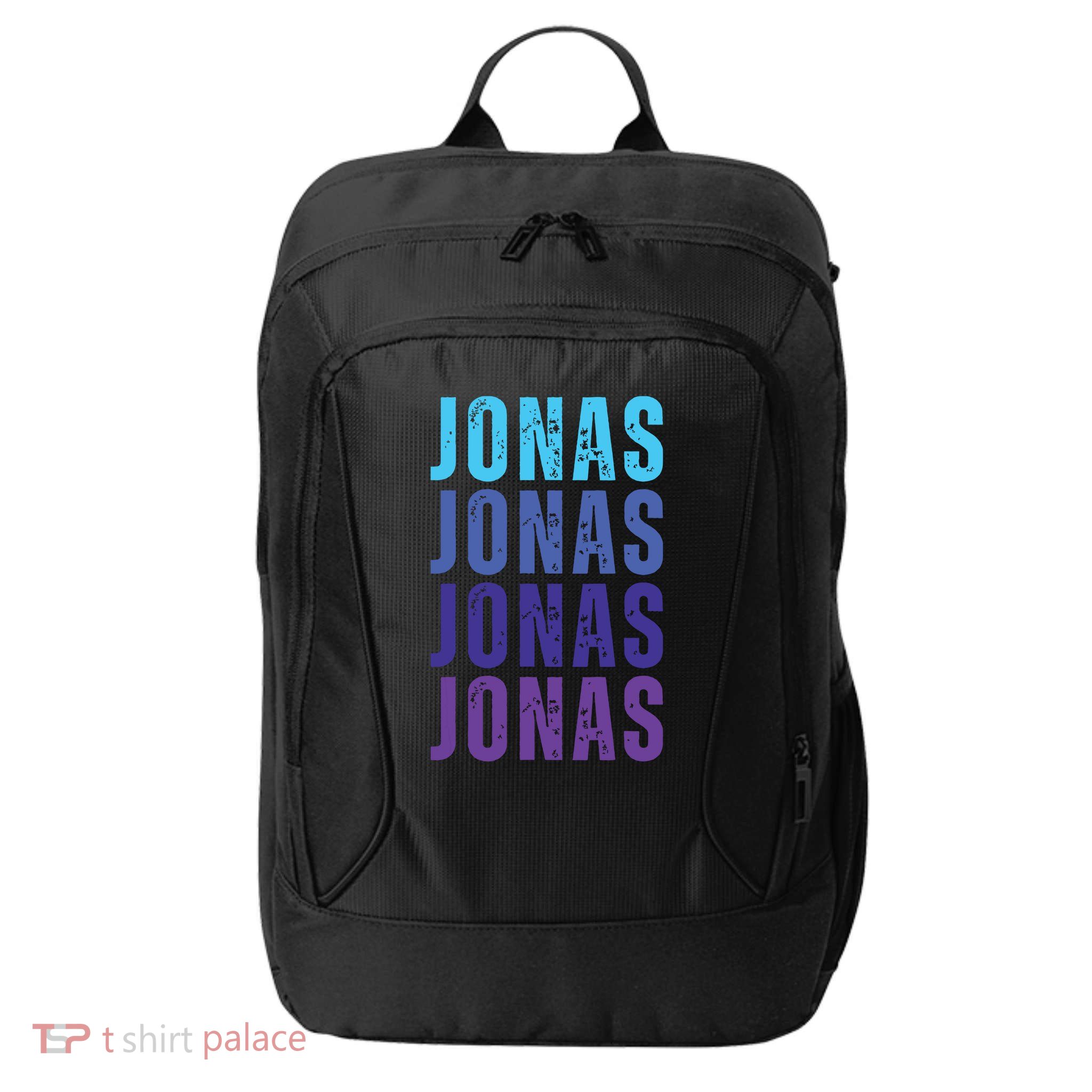 First Name Jonas I Love Jonas City Backpack