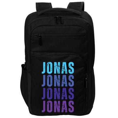 First Name Jonas I Love Jonas Impact Tech Backpack
