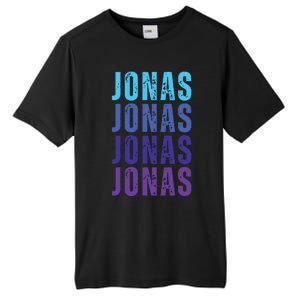 First Name Jonas I Love Jonas Tall Fusion ChromaSoft Performance T-Shirt