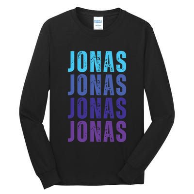 First Name Jonas I Love Jonas Tall Long Sleeve T-Shirt
