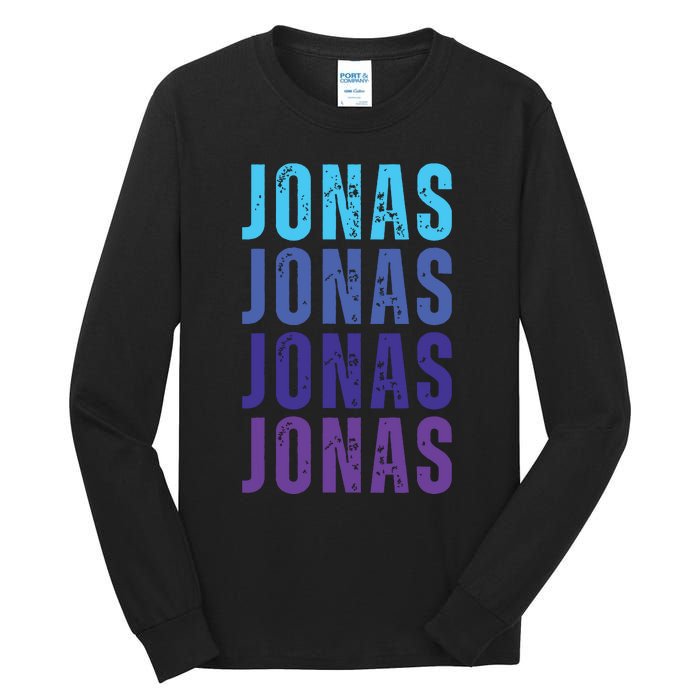 First Name Jonas I Love Jonas Tall Long Sleeve T-Shirt