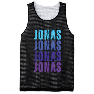 First Name Jonas I Love Jonas Mesh Reversible Basketball Jersey Tank