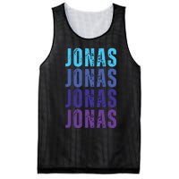 First Name Jonas I Love Jonas Mesh Reversible Basketball Jersey Tank