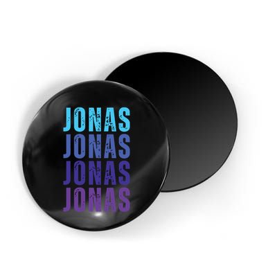 First Name Jonas I Love Jonas Magnet