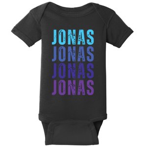 First Name Jonas I Love Jonas Baby Bodysuit