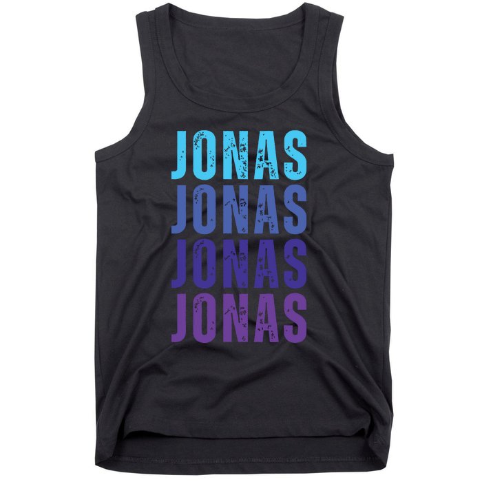 First Name Jonas I Love Jonas Tank Top