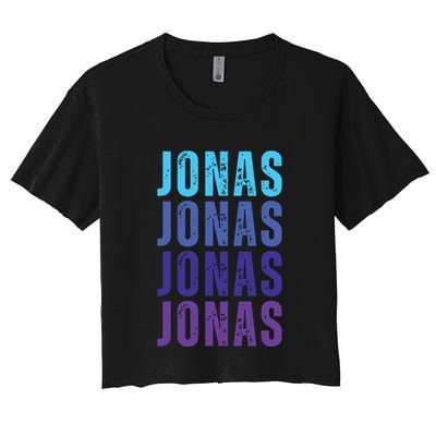 First Name Jonas I Love Jonas Crop Top