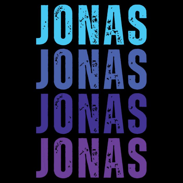 First Name Jonas I Love Jonas Wool Snapback Cap