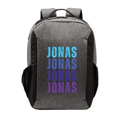 First Name Jonas I Love Jonas Vector Backpack