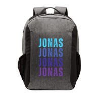 First Name Jonas I Love Jonas Vector Backpack