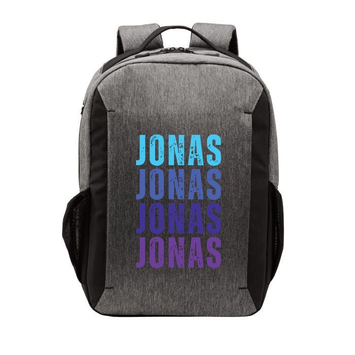 First Name Jonas I Love Jonas Vector Backpack