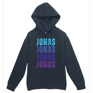 First Name Jonas I Love Jonas Urban Pullover Hoodie