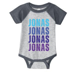 First Name Jonas I Love Jonas Infant Baby Jersey Bodysuit