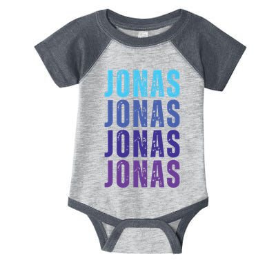 First Name Jonas I Love Jonas Infant Baby Jersey Bodysuit