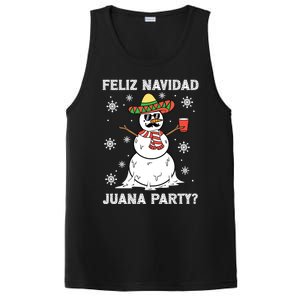 Feliz Navidad Juana Party Cool Funny Gift Mexican Funny Christmas Gift PosiCharge Competitor Tank