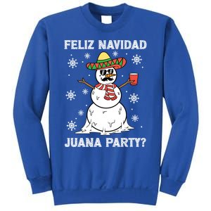 Feliz Navidad Juana Party Cool Funny Gift Mexican Funny Christmas Gift Sweatshirt