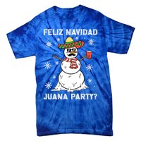 Feliz Navidad Juana Party Cool Funny Gift Mexican Funny Christmas Gift Tie-Dye T-Shirt