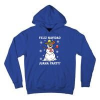 Feliz Navidad Juana Party Cool Funny Gift Mexican Funny Christmas Gift Tall Hoodie