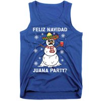 Feliz Navidad Juana Party Cool Funny Gift Mexican Funny Christmas Gift Tank Top