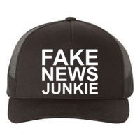 Fake News Junkie Yupoong Adult 5-Panel Trucker Hat