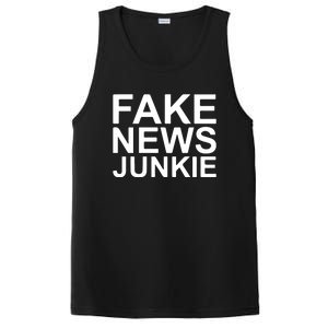 Fake News Junkie PosiCharge Competitor Tank