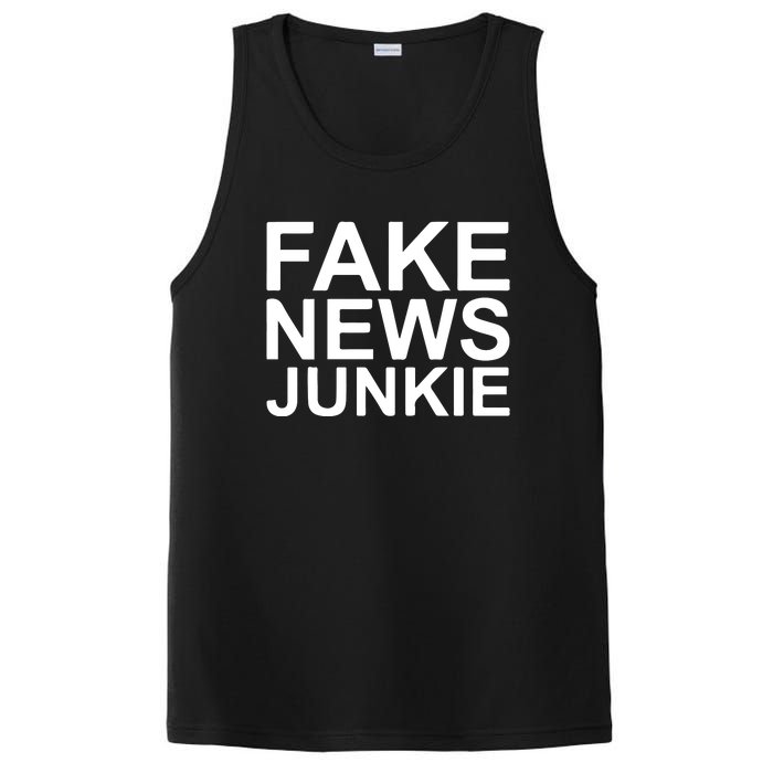 Fake News Junkie PosiCharge Competitor Tank