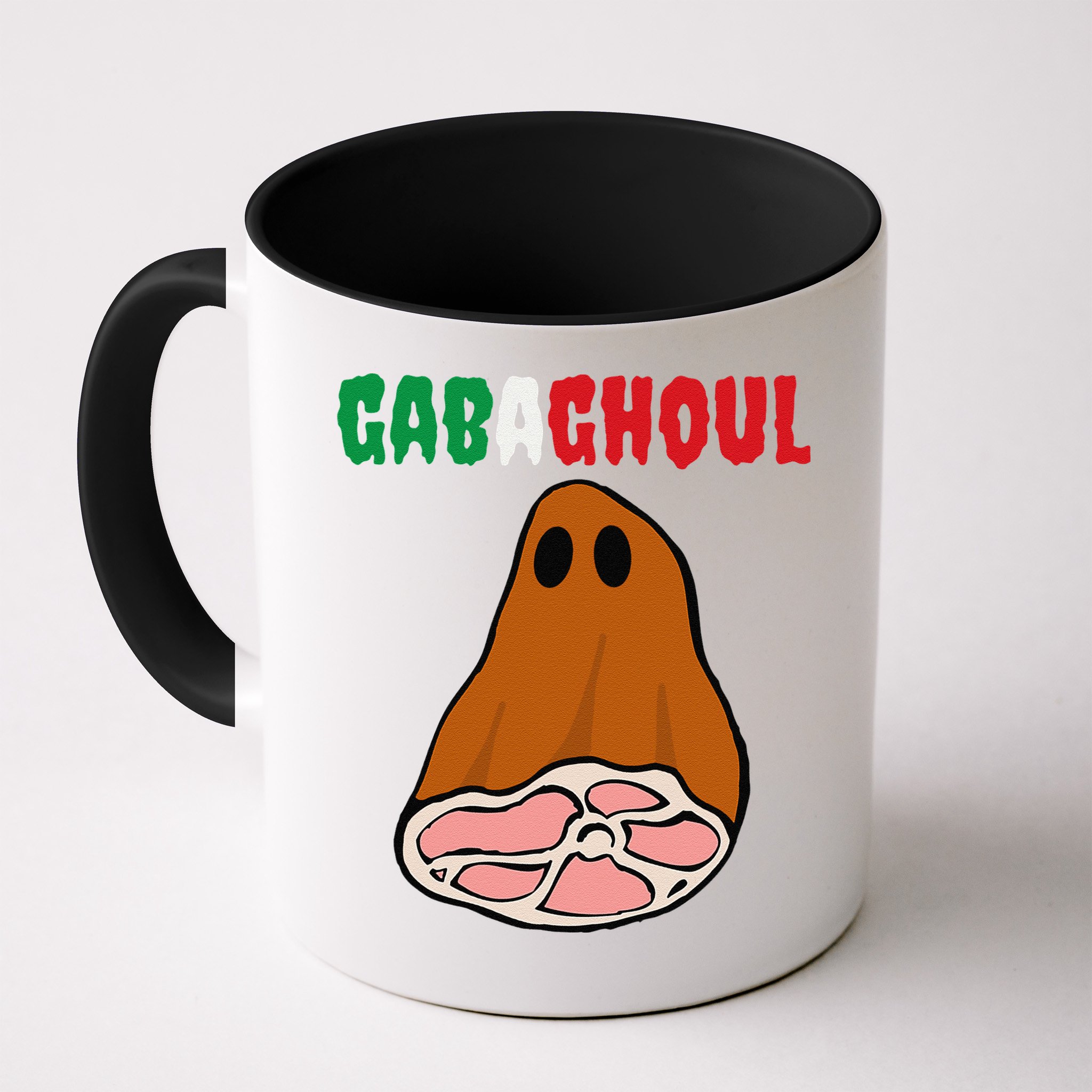 Funny New Jersey Slang Gabagool Spooky Halloween Gabaghoul Mug