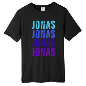 First Name Jonas I Love Jonas Tall Fusion ChromaSoft Performance T-Shirt